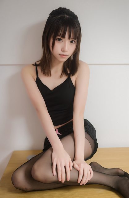 绮太郎 Kitaro - Hắc Ti Trang Phục - 黑丝套装 – ảnh 11