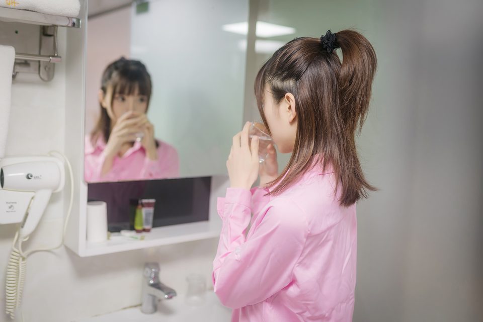 绮太郎 Kitaro - Hồng Nhạt Áo Sơ Mi - 粉色衬衫 – photo 8