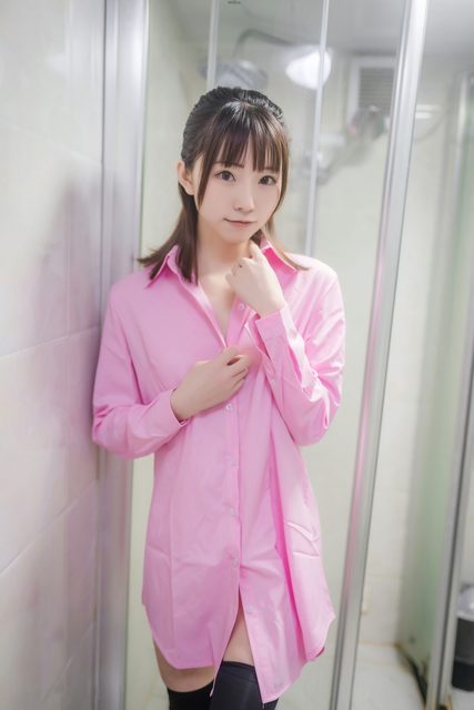 绮太郎 Kitaro - Hồng Nhạt Áo Sơ Mi - 粉色衬衫 – photo 10