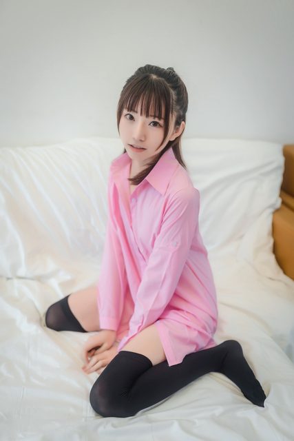 绮太郎 Kitaro - Hồng Nhạt Áo Sơ Mi - 粉色衬衫 – photo 11