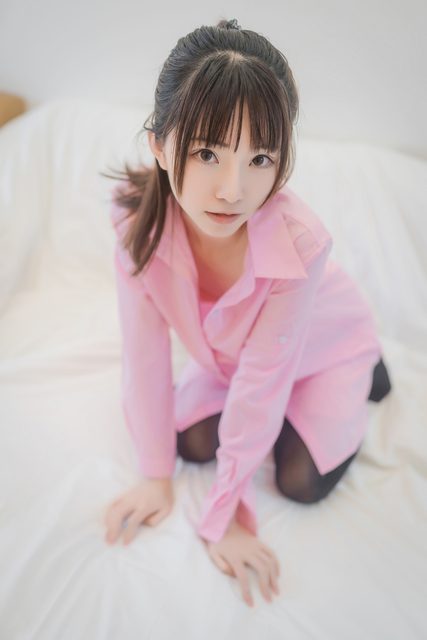 绮太郎 Kitaro - Hồng Nhạt Áo Sơ Mi - 粉色衬衫 – photo 23