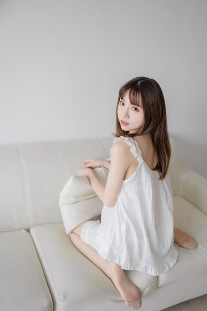 绮太郎 Kitaro - Màu Trắng Áo Ngủ - 白色睡衣 – photo 32