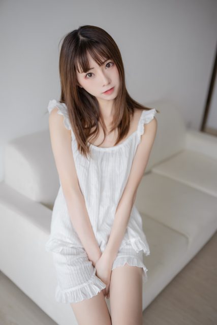 绮太郎 Kitaro - Màu Trắng Áo Ngủ - 白色睡衣 – photo 42