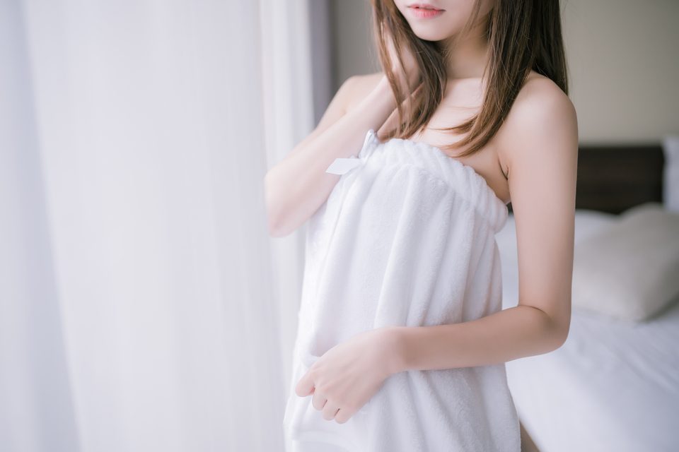 绮太郎 Kitaro - Thuần Trắng Khăn Tắm - 纯白浴巾 – photo 41