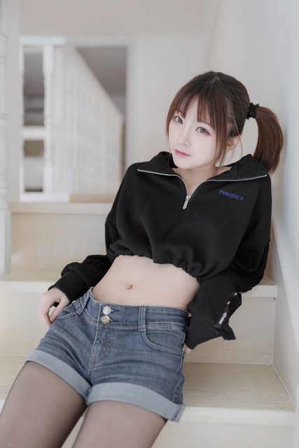 绮太郎 Kitaro - Đơn Đuôi Ngựa Nữ Hài - 单马尾女孩 – photo 16
