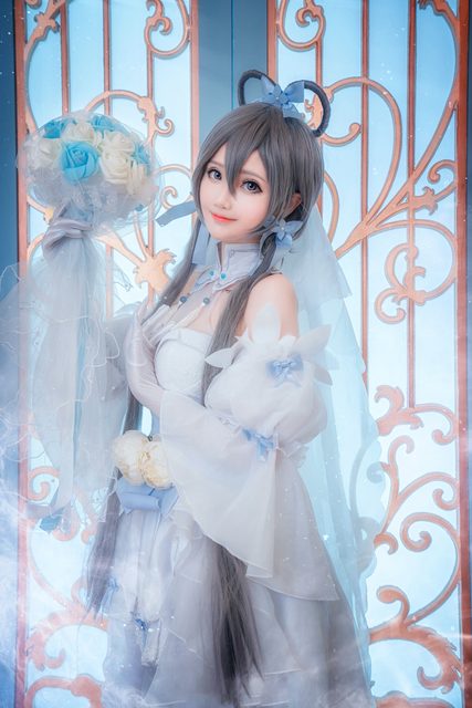 【COS正片】VOCALOID随心所欲 洛天依花嫁 – photo 5