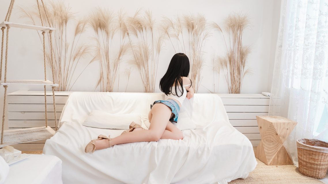 白色牛仔裙 – photo 11