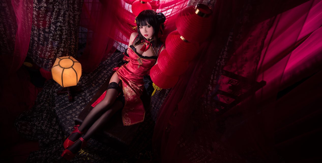 Tokisaki Kurumi Sườn Xám – ảnh 15