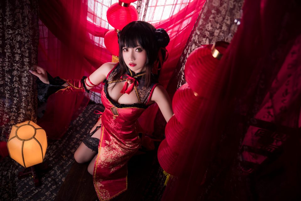 Tokisaki Kurumi Sườn Xám – ảnh 16