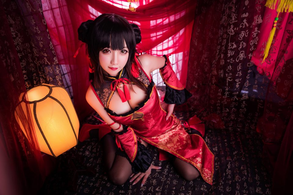 Tokisaki Kurumi Sườn Xám – ảnh 22