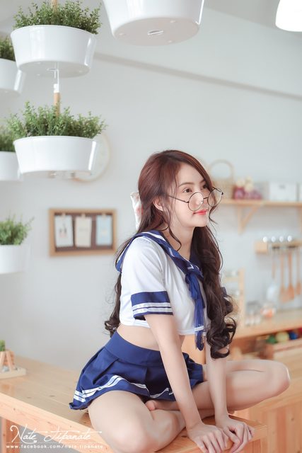 Nattanicha Pw Japanese School Girl Uniform – photo 7