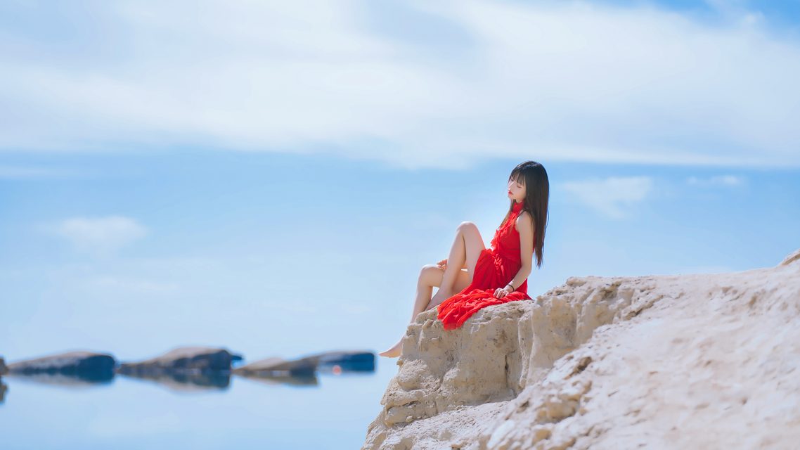 海边红裙 – photo 11
