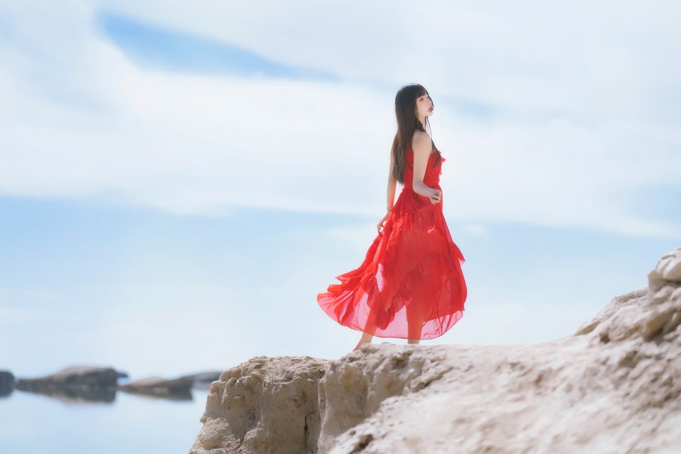 海边红裙 – photo 13