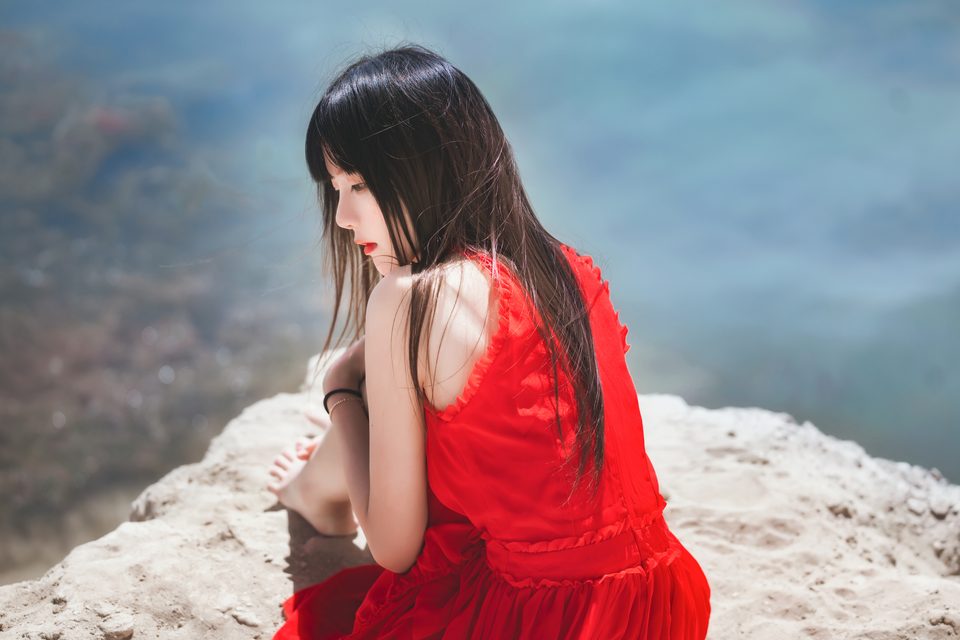 海边红裙 – photo 22
