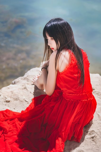 海边红裙 – photo 23