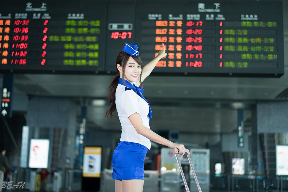 Sun Hui Tong   Stewardess High speed Railway – ảnh 55