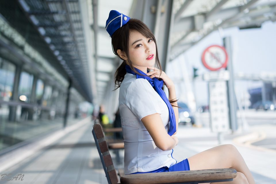 Sun Hui Tong   Stewardess High speed Railway – ảnh 91